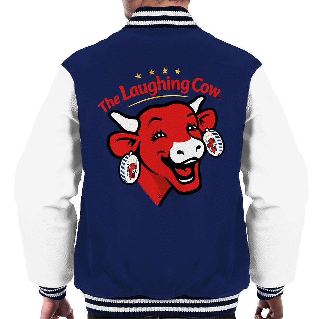 The Laughing Cow Contemporary Logo Men's Varsity Jacket