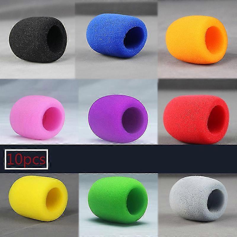 10x Universal Microphone Windshield Sponge Foam Cover Windshield