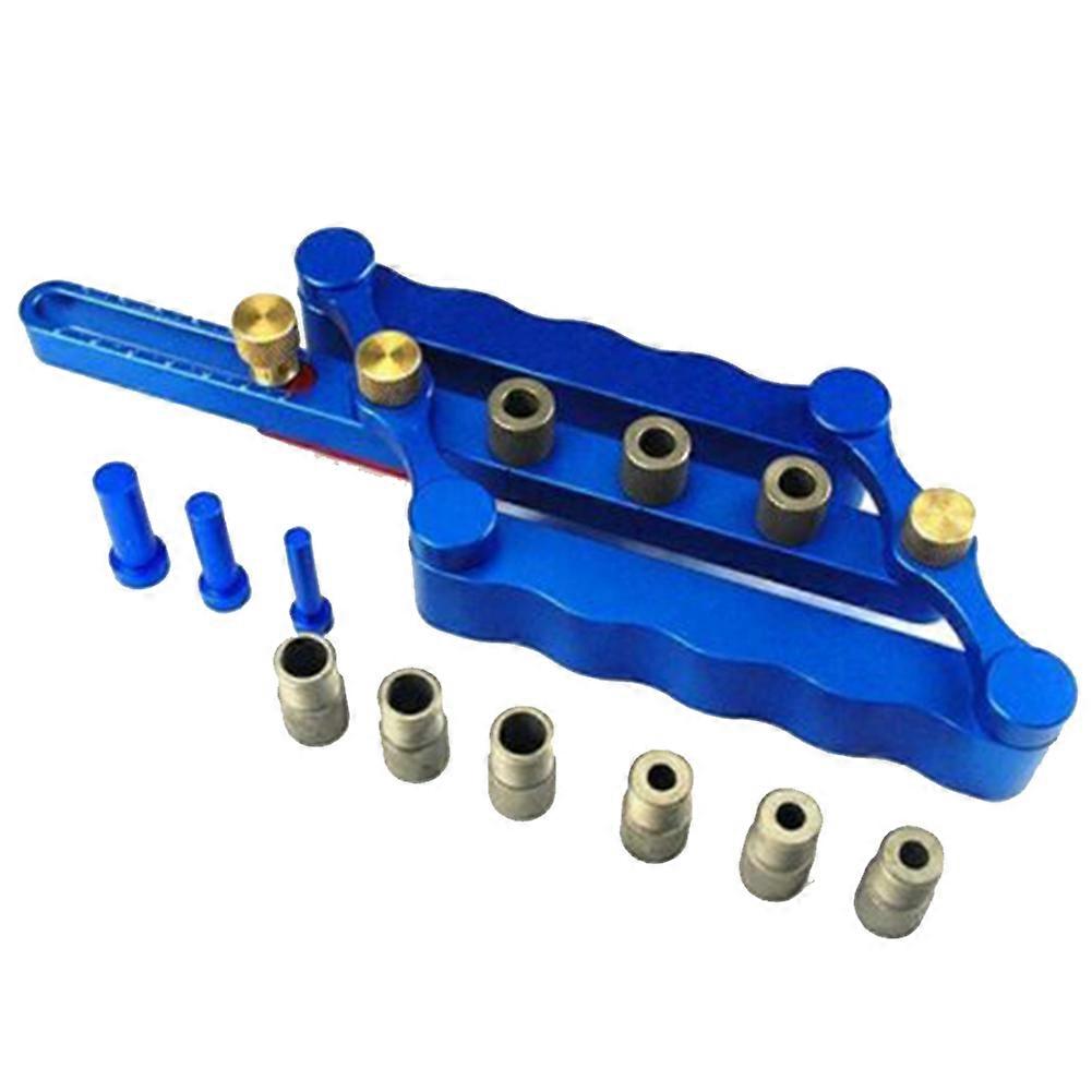 Self Centering Vertical Punch Locator Kit Positioning Fixture 6/8/10MM Drilling Woodworking New