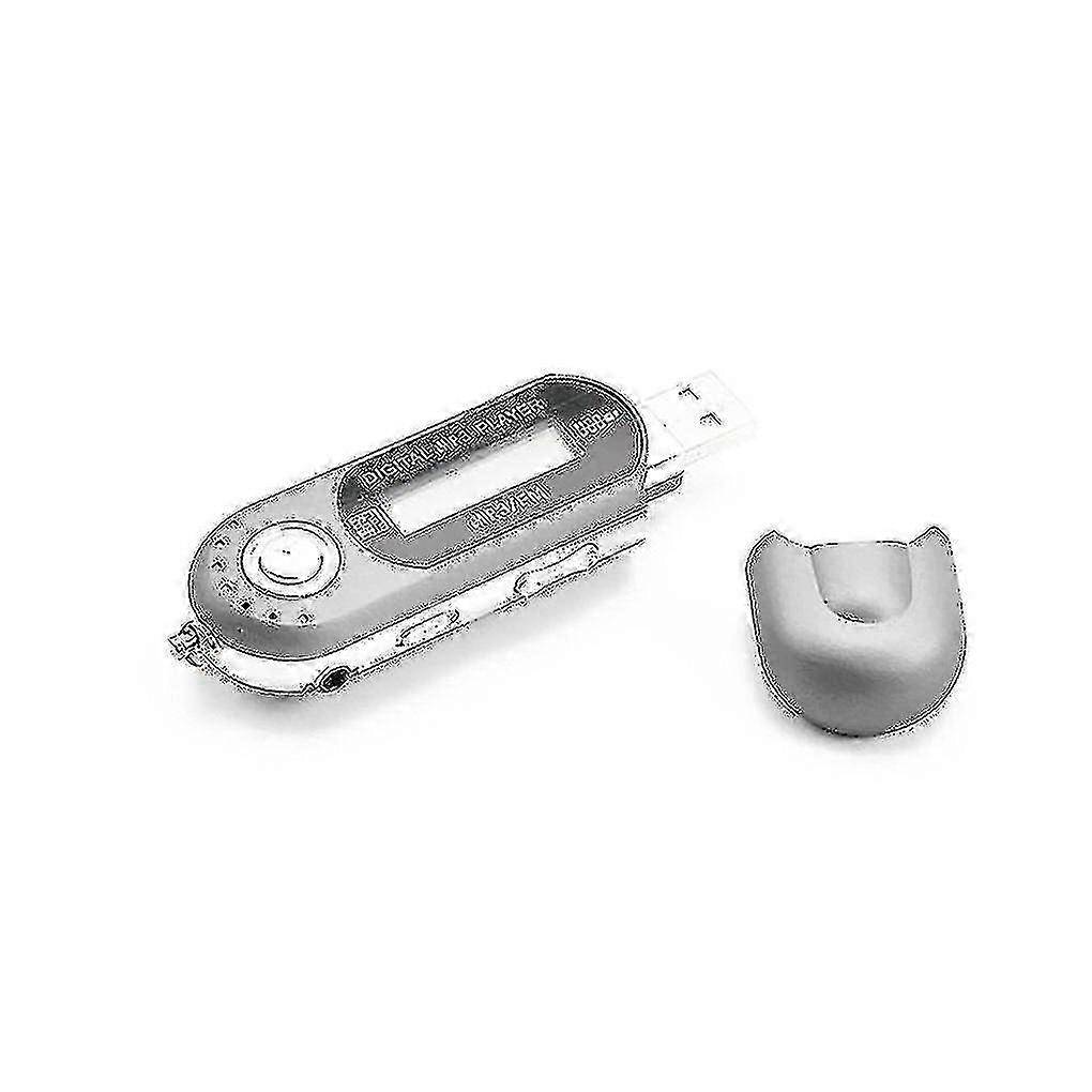 Portable Usb Mp3 Music Player, With Digital Lcd Screen