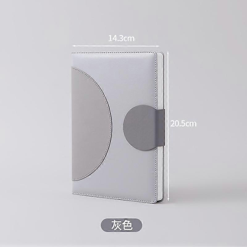 2PCS Work Planner Customized Simple Business Diary Notepad Notebook  Daily Meeting Thick Journal Support Office Agenda