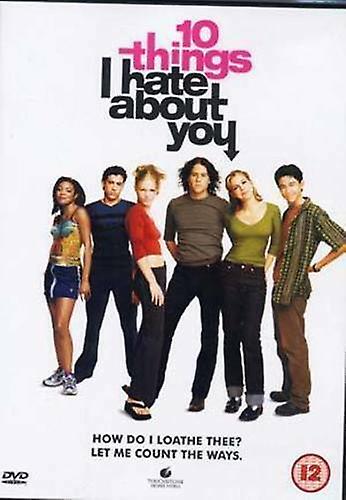 10 Things I Hate About You DVD Julia Stiles Junger (DIR) cert 12 - Region 2