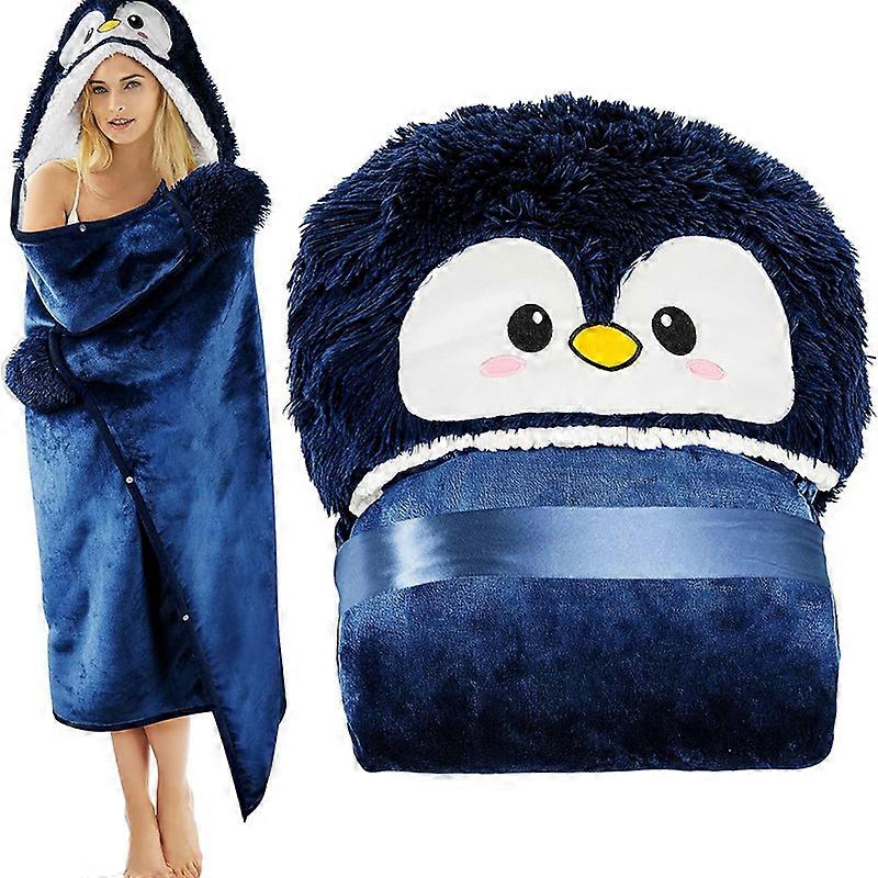 Oversized Sloth Hooded Blanket Full-Length and Thick Cloak Suitable for Stepping Sleeping SYR285