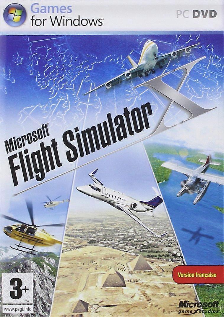 Microsoft Flight Simulator X - Complete package - 1 user - PC - DVD - Win - French - New & Sealed