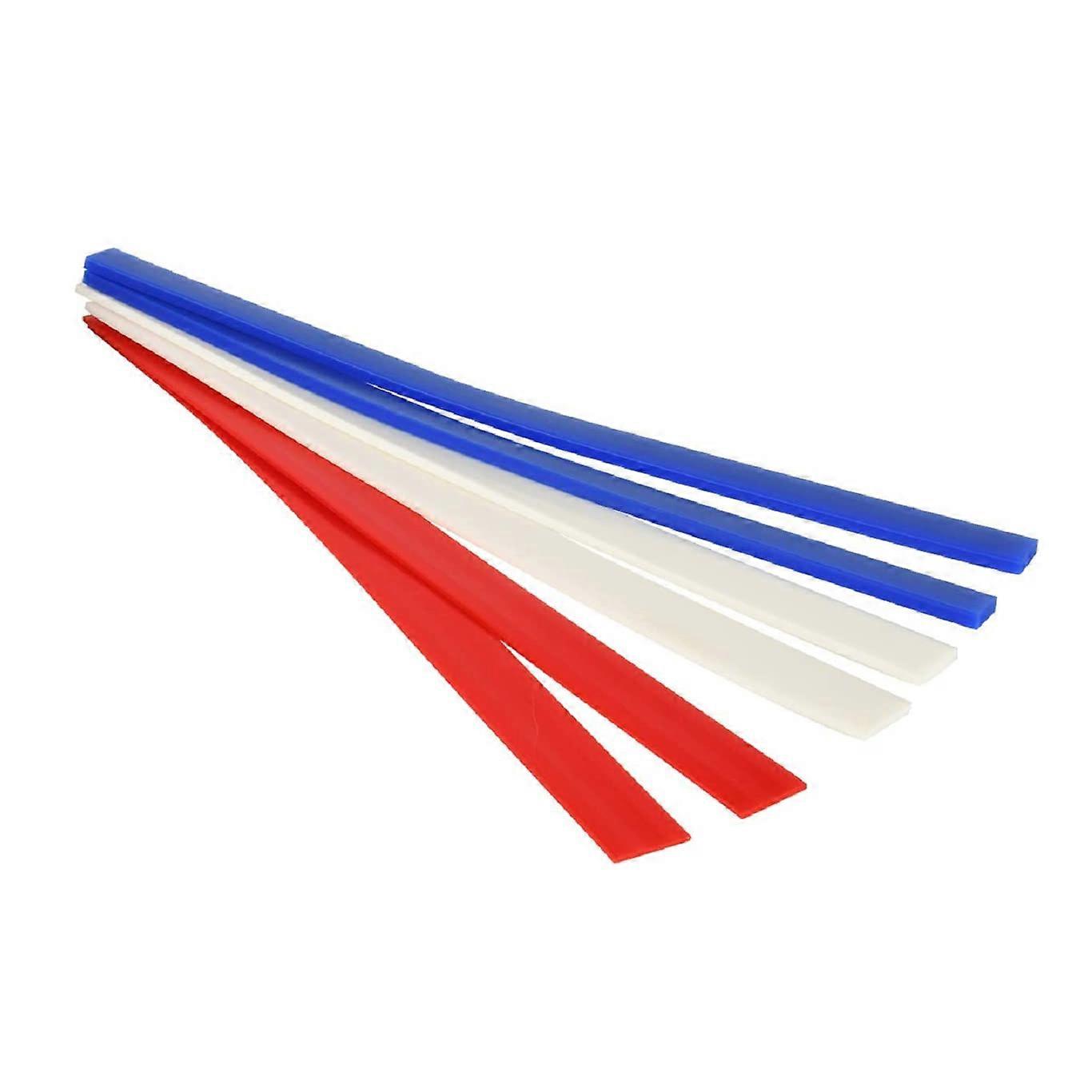 Silicone Measuring Dough Thickness Strips 18Inch,Rolling Pin Guides Set,Spacers Sticks for Baking,P