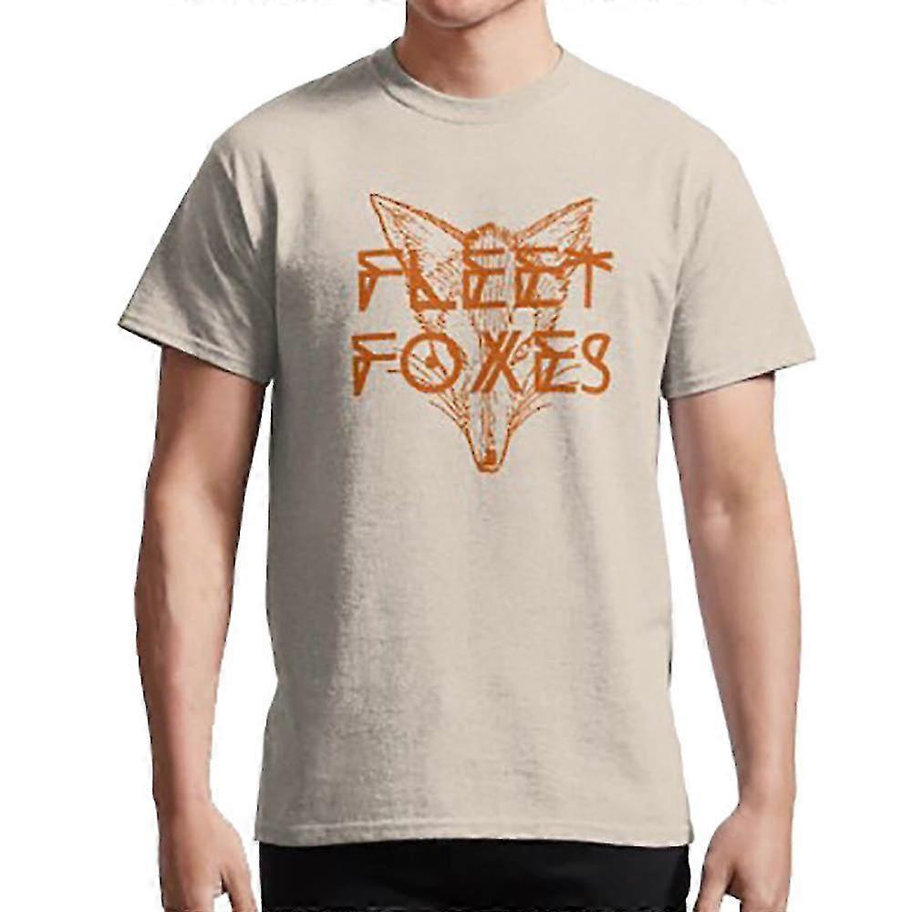 Fleet Foxes // Fox kresba a geometrické ilustrace tričko
