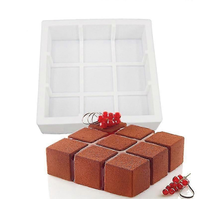 3d geometric silicone mold cake dessert muffin baking tools