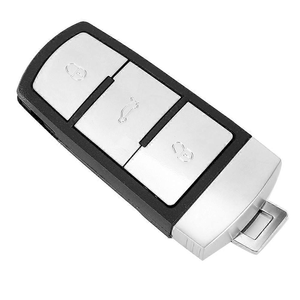 Car Replacement Key Shell Smart Remote Key Case Fob with 3 Buttons Auto Accessory