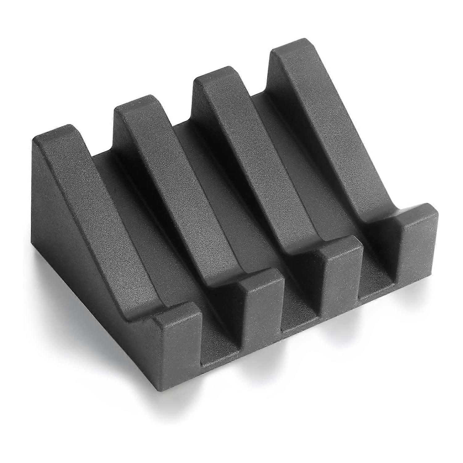 Savoniera, Silikon, 9.6x7x4cm, Černá