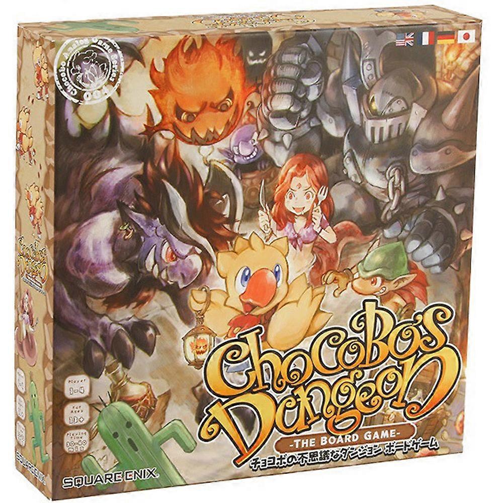 Chocobos Dungeon the Board Game with Final Fantasy Themes and Fun Adventures