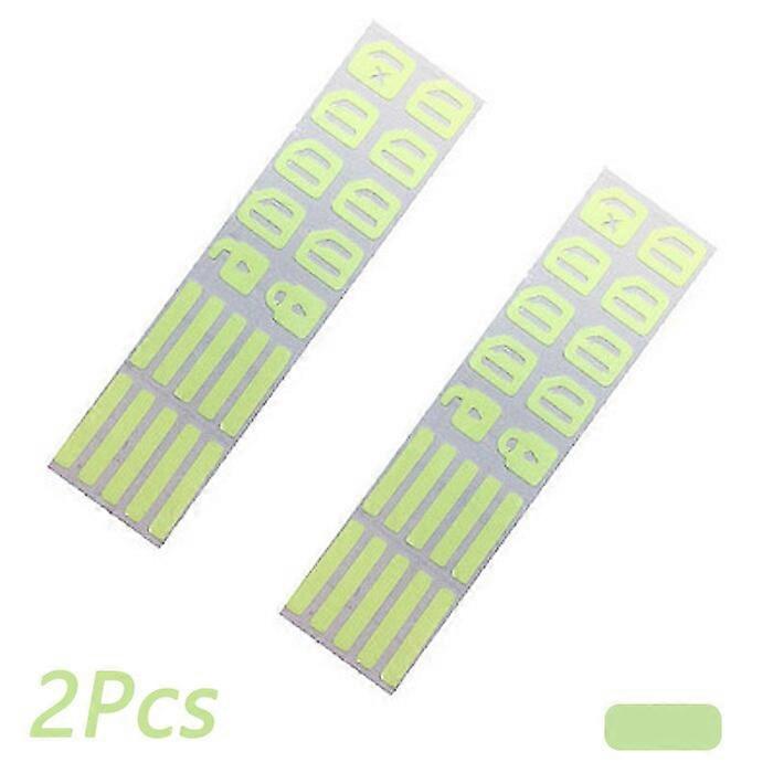 2022 New 1pcs/2pcs Car Window Luminous Button Stickers Window Fluorescent Stickers - Automotive Interior Stickers
