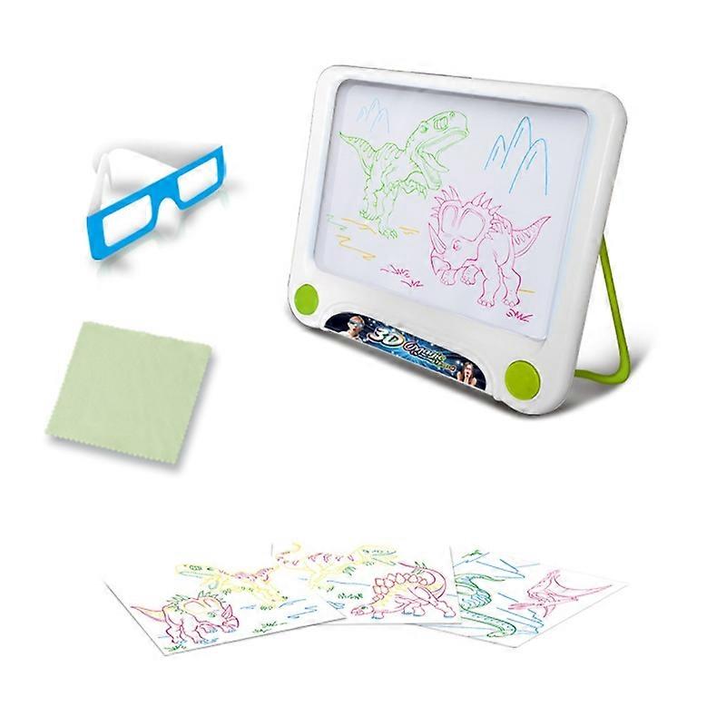 3D Children Drawing Board, Style: 3D Dinosaur 3D Dinosaur