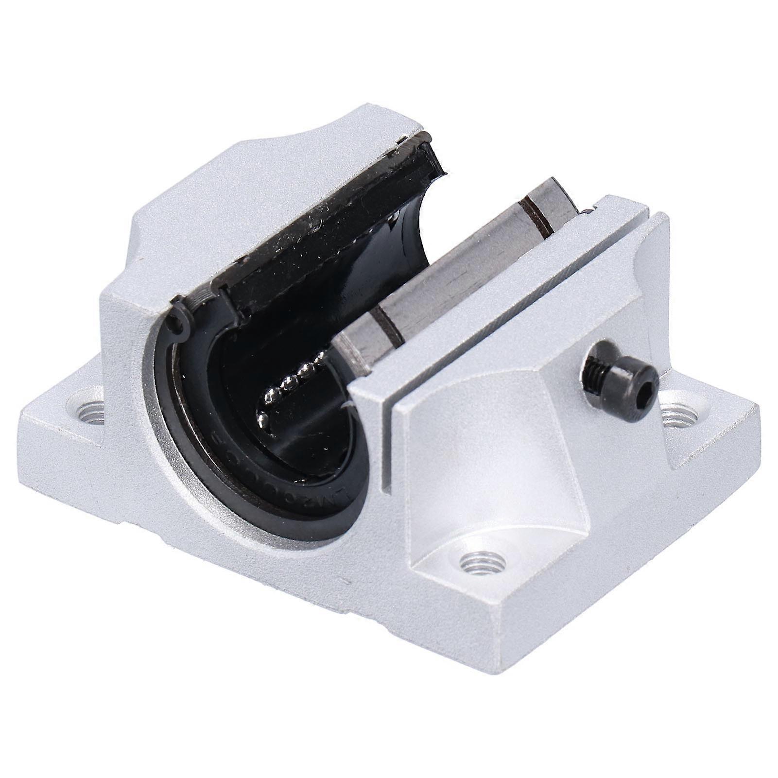 TBR20UU Linear Ball Bearing Slide Block Units Linear Guide Slider Bearing Block 20mm Bore Dia