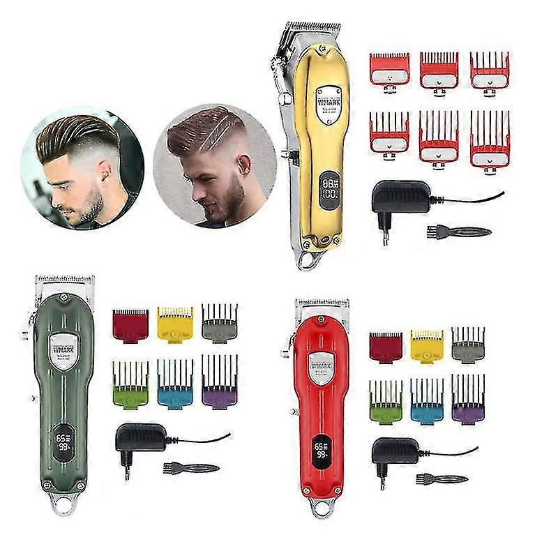 hair clipper set electric hair trimmer cordless shaver trimmer men barber hair cutting machine recha