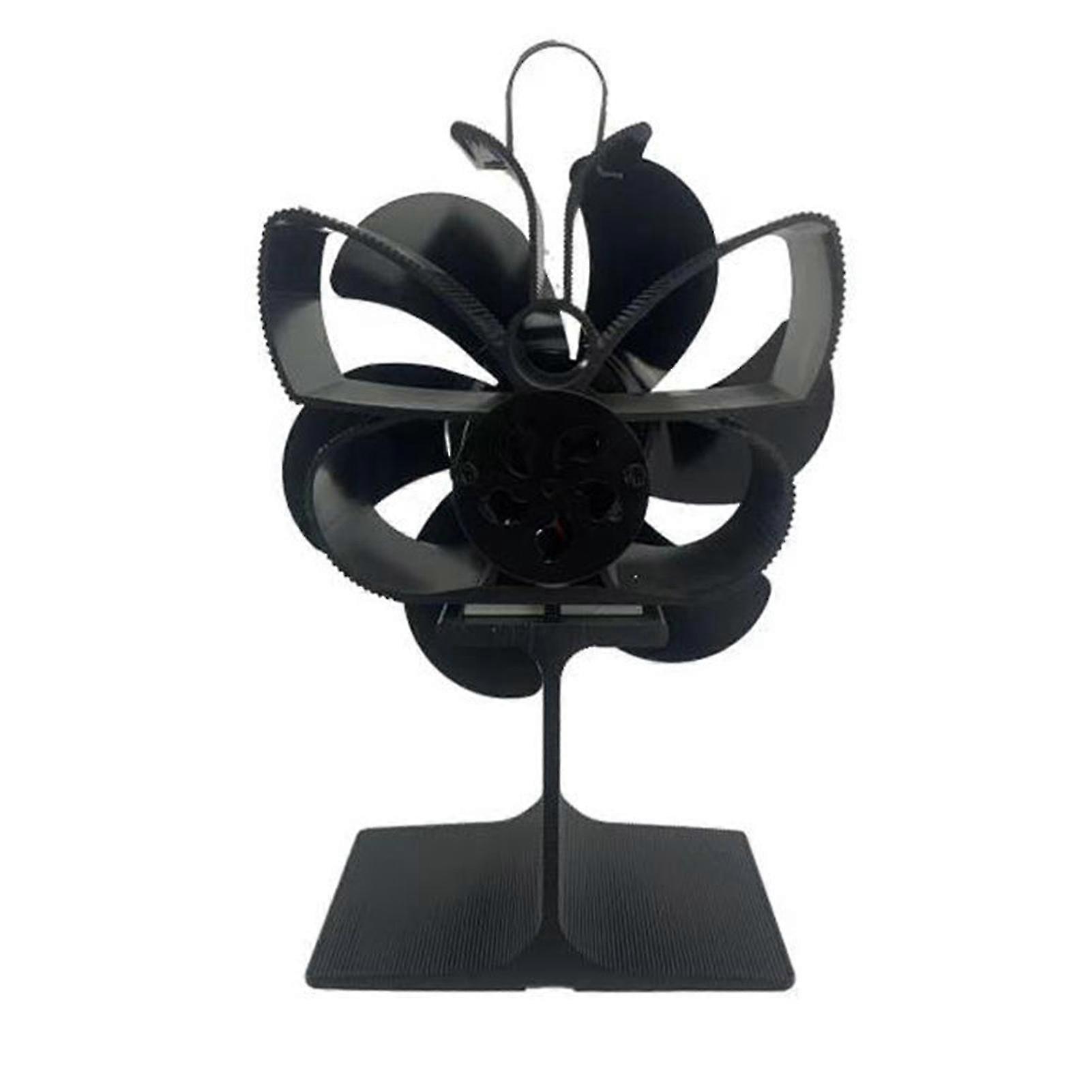 heat powered circulates fireplace fan energy conservation no electricity fan for home living room