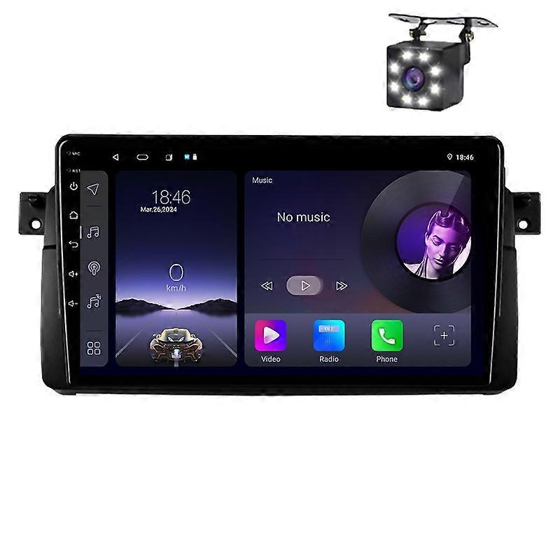 For BMW 3-Series 3 Series E46 1998-2006 Car Radio Multimedia Video Player WIFI Navigation