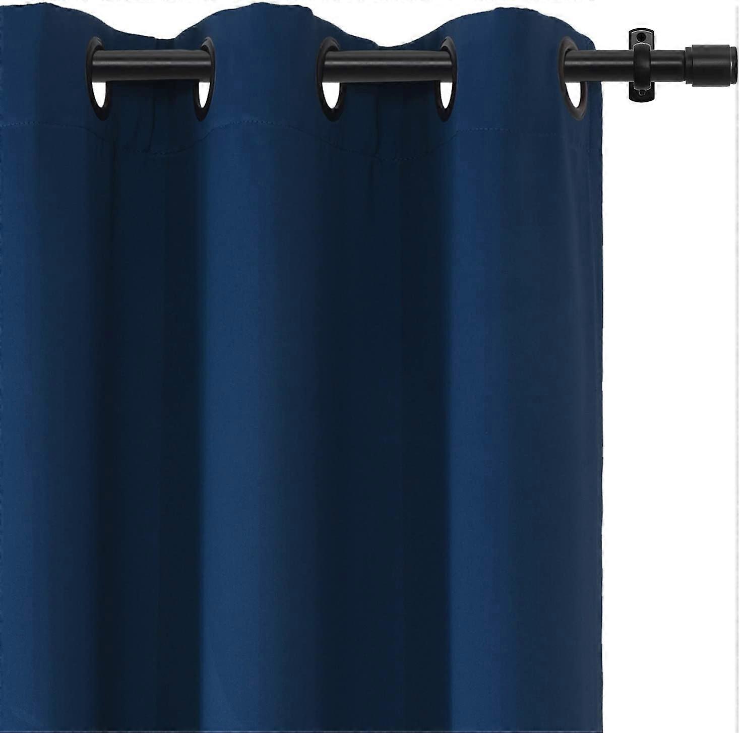 Hjem Mote Blackout Termisk isolasjon gardiner-Solid farge gardiner