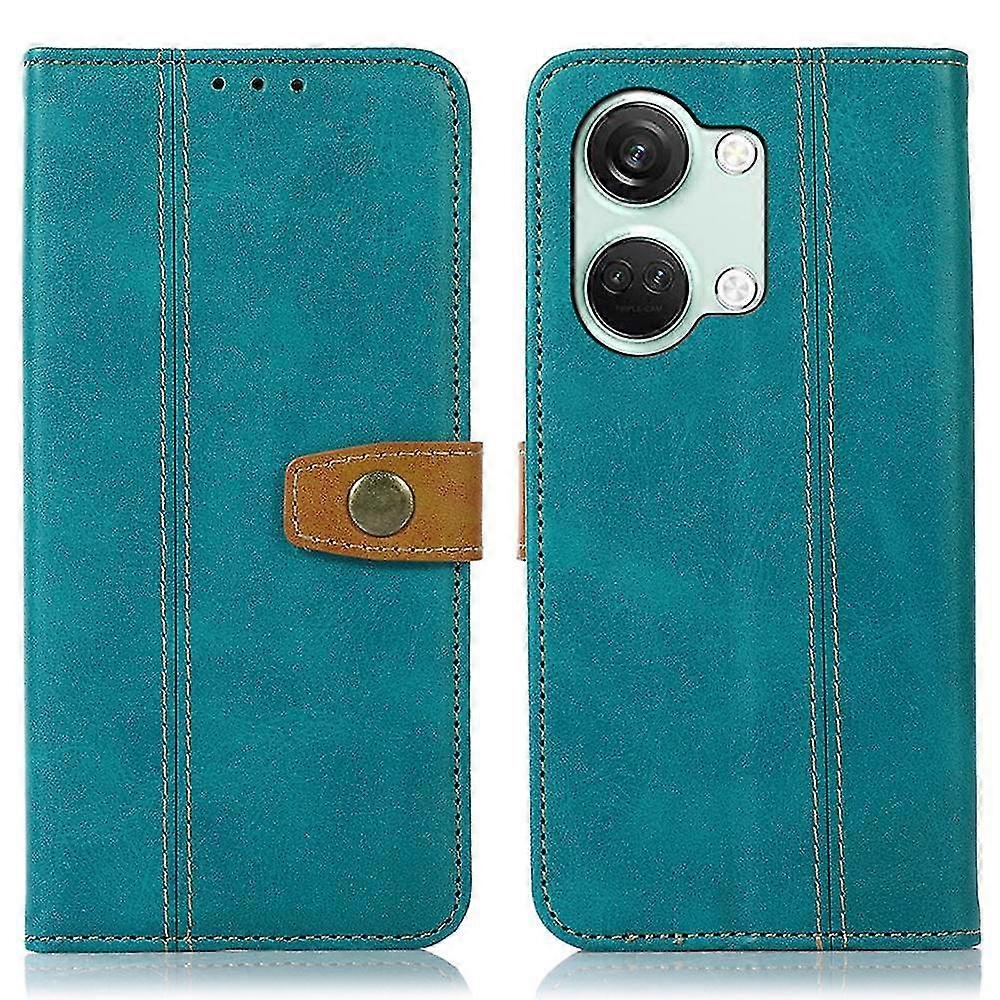 Phone Case For Oneplus Nord 3 5g / Ace 2v Calf Texture Foldable Stand Wallet Flip Pu Leather Cover