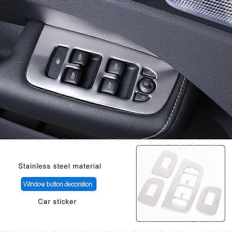 Auto styling pro volvo xc60 dekorace interiéru auta samolepky autodoplňky karoserie světlé lišty příslušenství ABS / nerezová ocel