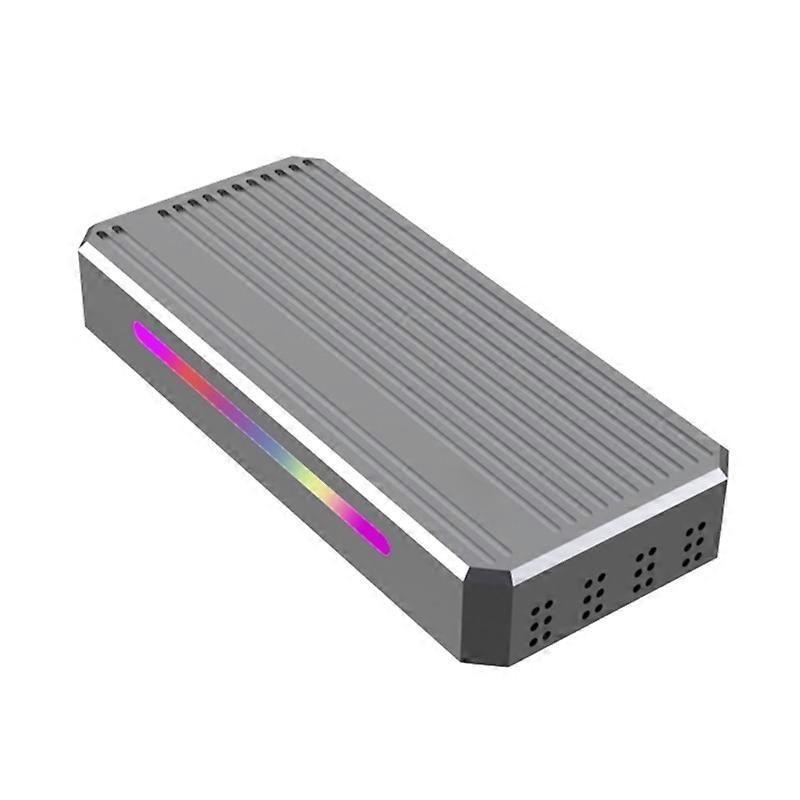 Custodia SSD NVMe in alluminio Custodia per dischi rigidi esterni USB4.0 TypeC ad alta velocità