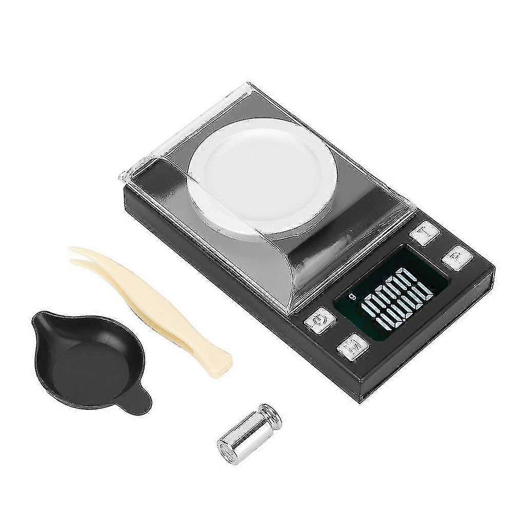 0.001g High Precision Portable Electronic Digital Scale Mini Lcd Digital Electronic Scale (50g / 0.001g)