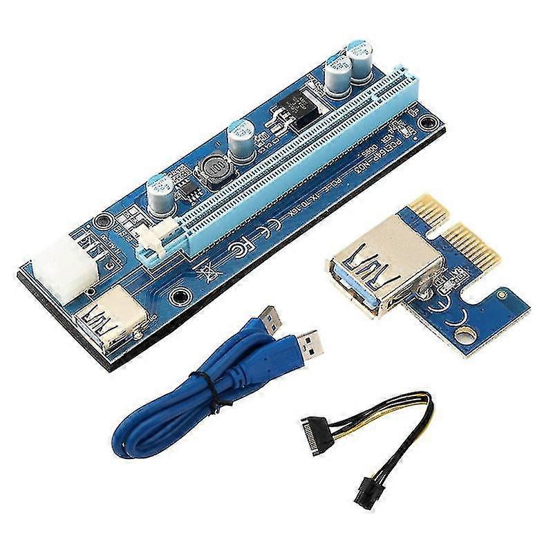 Pcie Riser Card For Bitcoin Eth Coin Mining Ver009s Gpu Extender Cable Kit