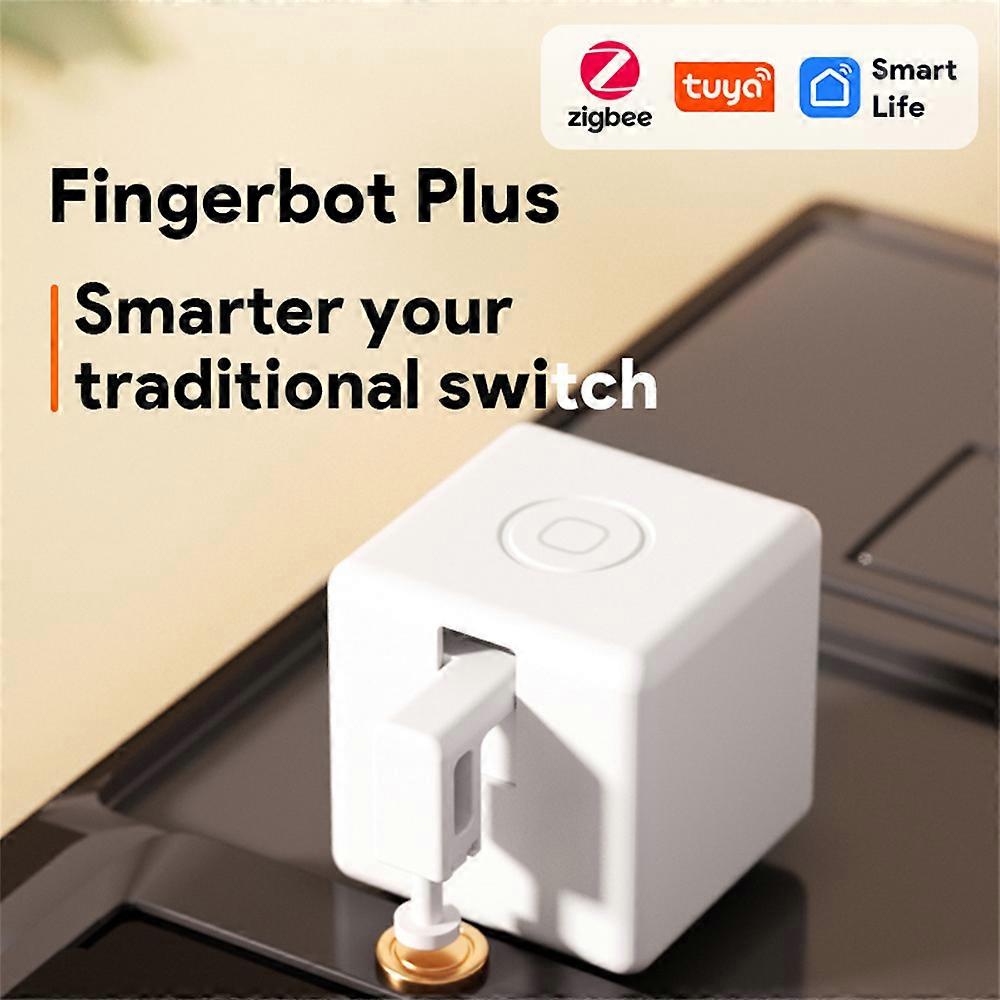AUBESS Tuya Zigbee Fingerbot Plus Smart Switch Knap Pusher Smart Home Timer Smart