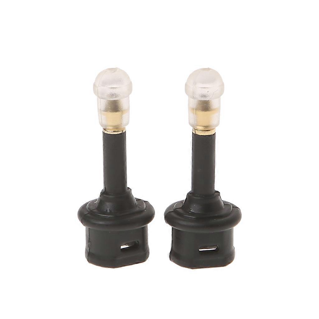 2 stk toslink kvinne til 3,5mm mannlig mini lydplugg digital optisk adapter konve