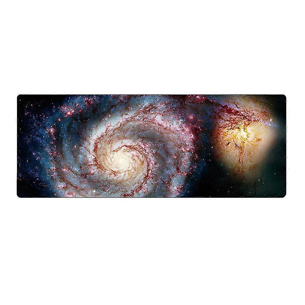 Extended Gaming Mouse Pad Keyboard Laptop Mousepad With Stitched Edges Non Slip Base