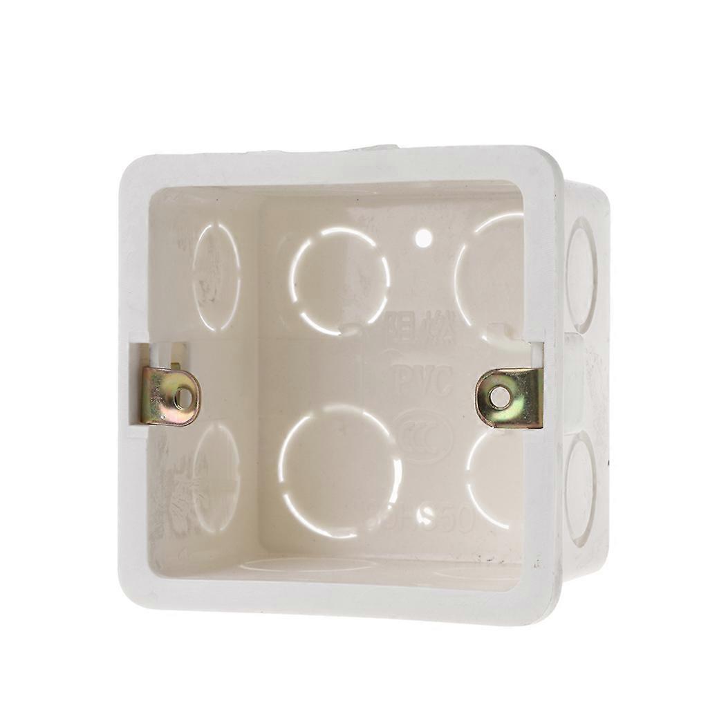 80x80 PVC Bağlantı Kutusu Duvara Montaj Kaseti Anahtar Soket Taban Anahtarı Alt için