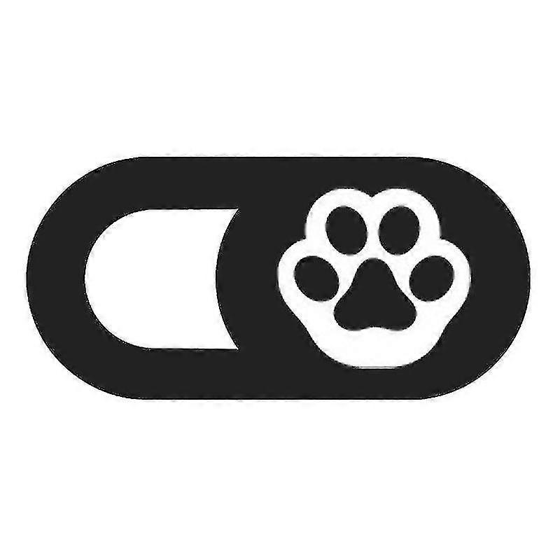 Webcam Privacy Cover Anti-hacker Protective Patch Camera Anti-peep Protection Slider For Pc Laptop Phone Tablet Computer--white Bear Paw