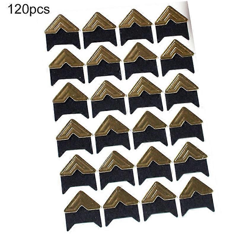 120Pcs αυτοκόλλητη διακόσμηση άλμπουμ λευκωμάτων χειροτεχνίας χειροτεχνίας πλαισίων φωτογραφιών