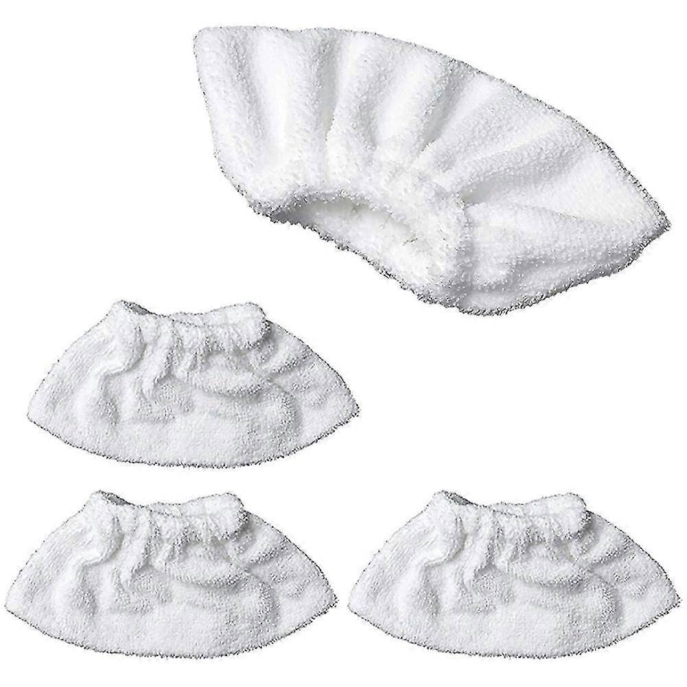 4 Pcs Microfiber Cover Set for Hand Nozzle EasyFix Steam Cleaner SC1, SC2, SC3, SC4, SC5 G