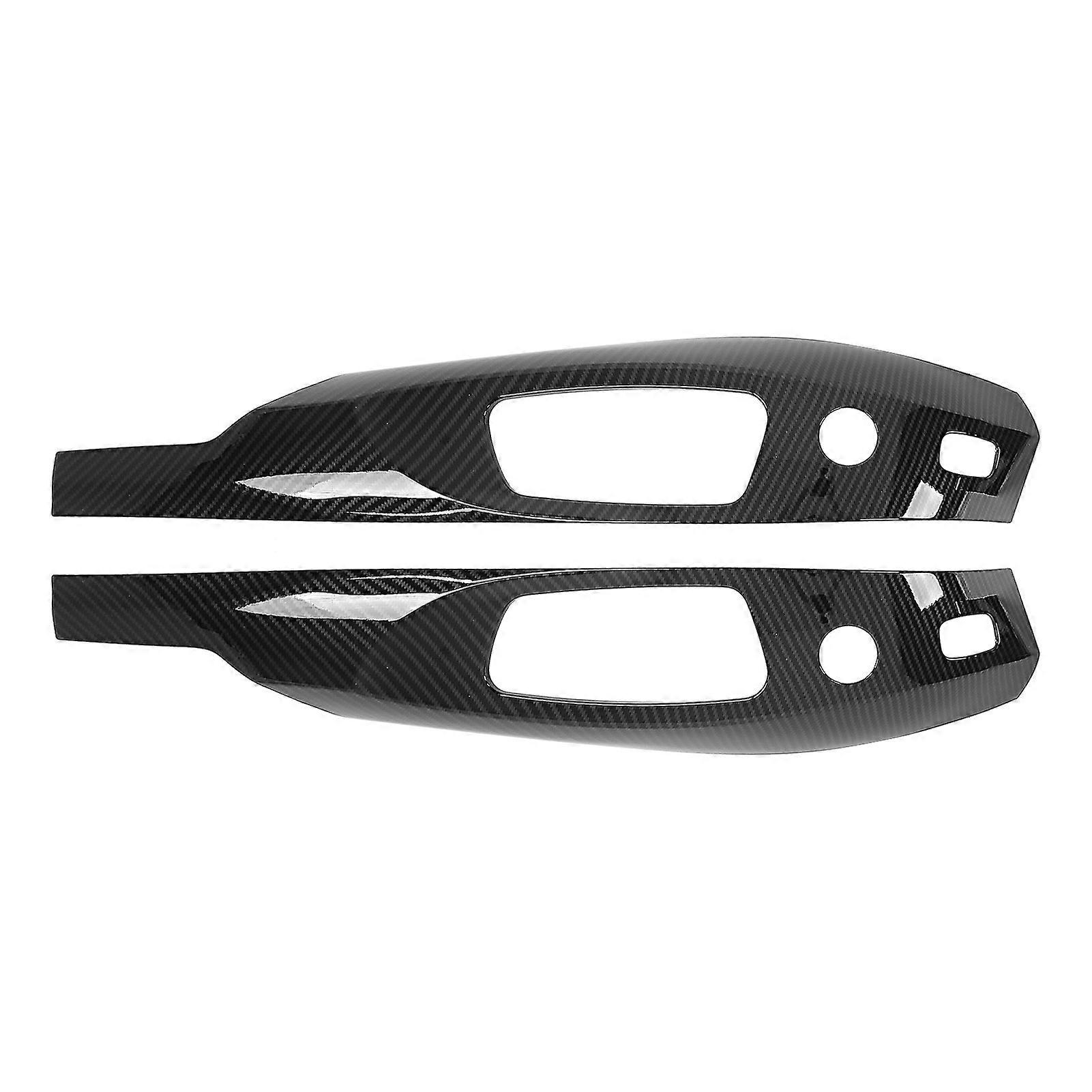 Paire de cadres de commande de siège auto en fibre de carbone de remplacement pour Série 3 X1 E84 E90 2005-2012