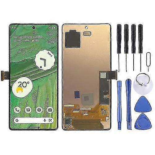 Schermo Lcd Amoled di ricambio compatibile con Google Pixel 7 Gvu6c, Gqml3 con Digitalizzatore Full Assembly
