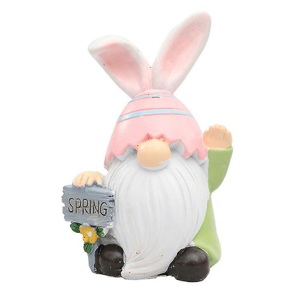 Dwarf-doll Figurines Easter Home-decor Farmhouse-rustic Cute Easter Rabbit-sy