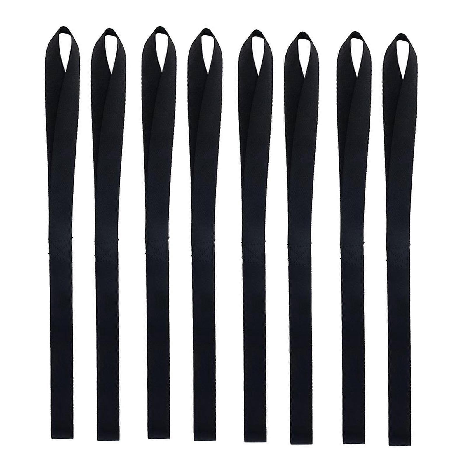 Soft Loop Tie Down Straps for Towing Trailering ATV UTV Lawn Equipment 8Pcs