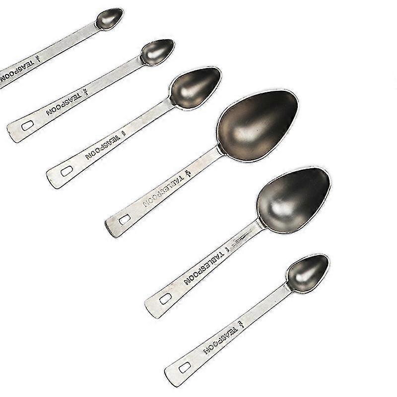 Measuring Spoons Set,Stainless Steel Measuring Spoons Set Stackable Tablespoons Home Tools Kitchen