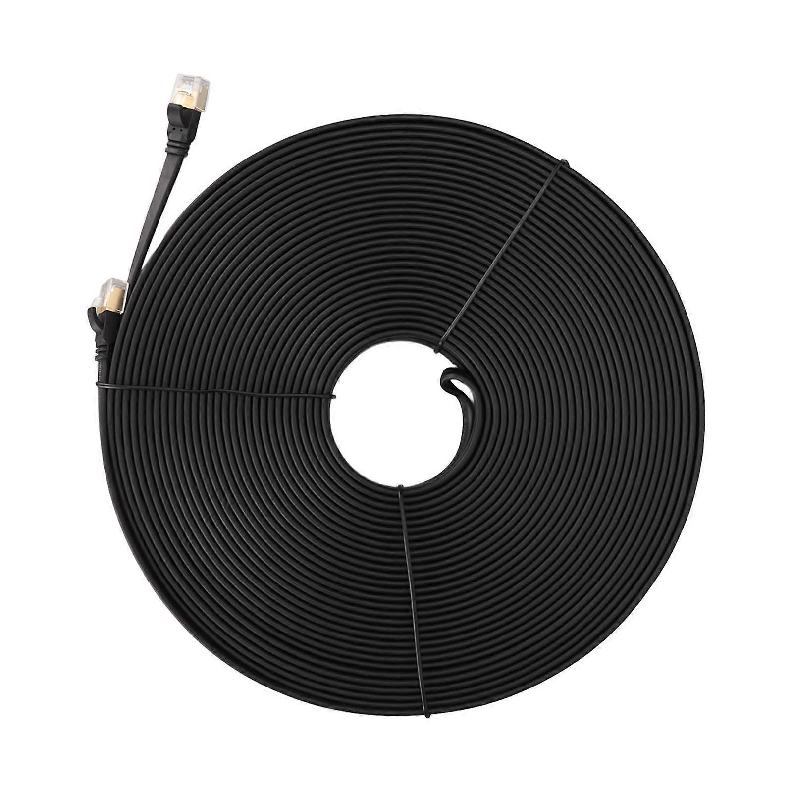 Cat8 Ethernet Cable 40Gbps Transmission Rate 2000Mhz High Speed Internet Cable Cord for PC Router for PS5 for PS3 30m