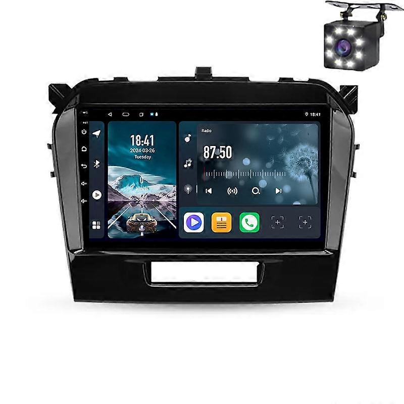 Android 14 Car Radio For Suzuki Vitara 4 2014 - 2018 Auto Multimedia Player