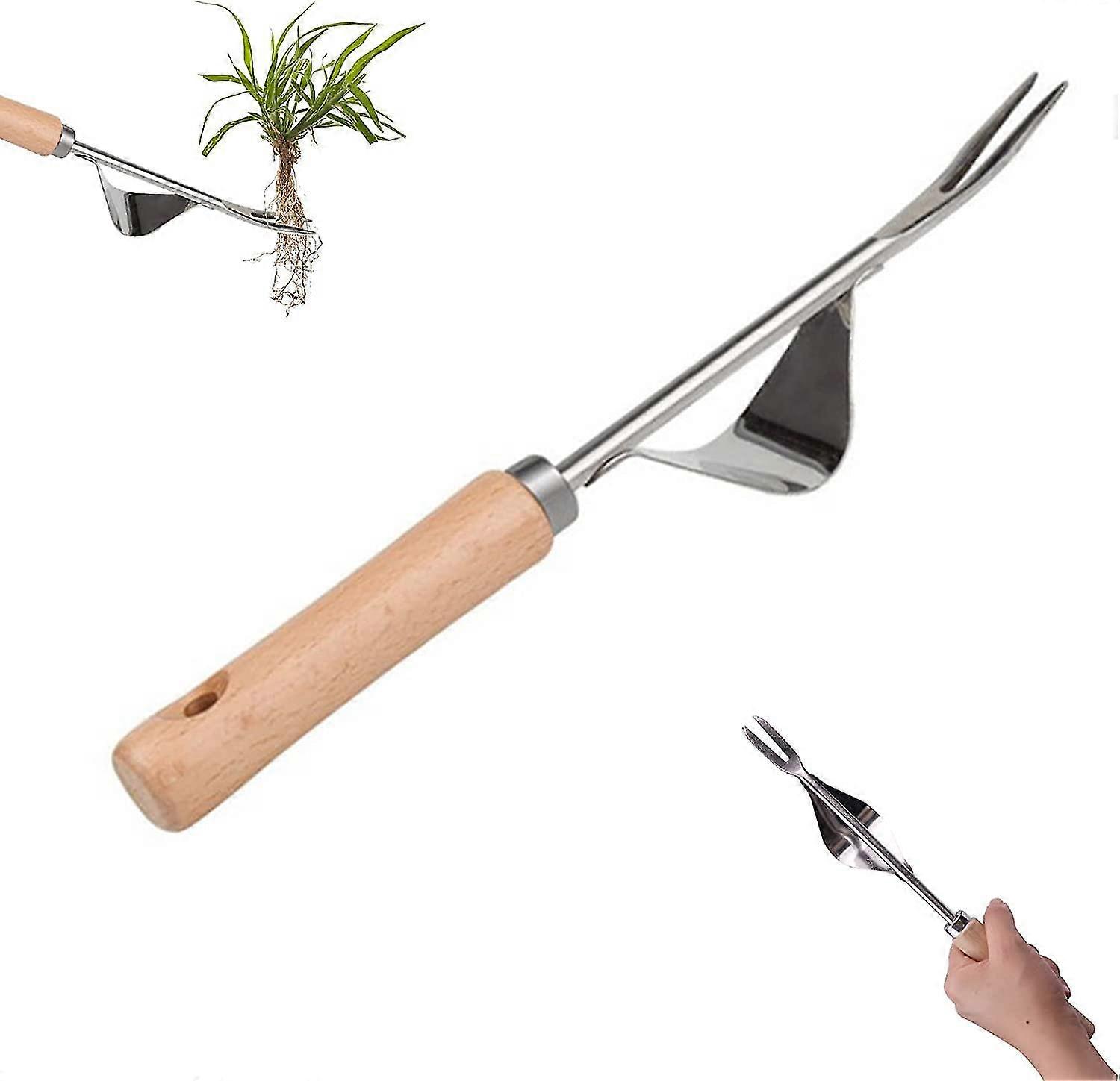 Hand Weed Remover Tool Garden Weed Puller With Long Handle Block Paving Weeding Tool