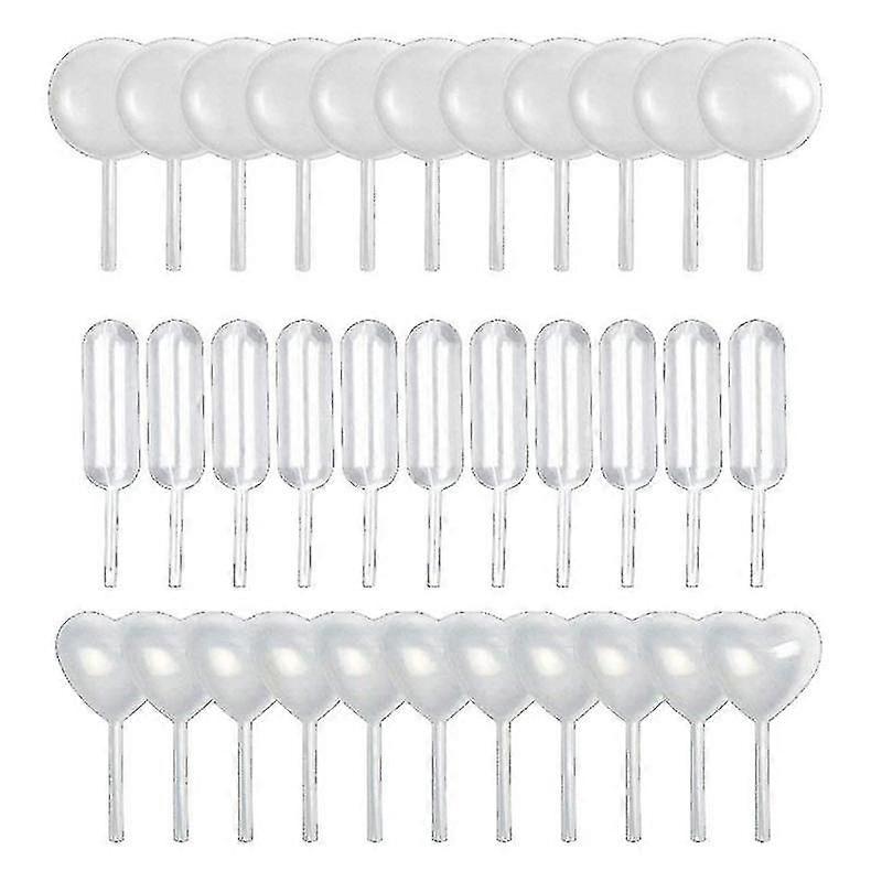 200pcs Clear Translucent Liquid Dropper Pasteur Pipettes For Cakes, Chocolates,easy Squeeze