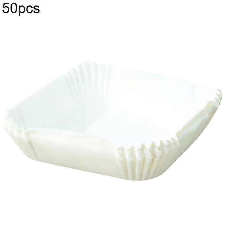 1 Set Baking Papers Disposable Oil-Absorbing Multi-purpose Grease-proof Fryer Paper Tray for Daily