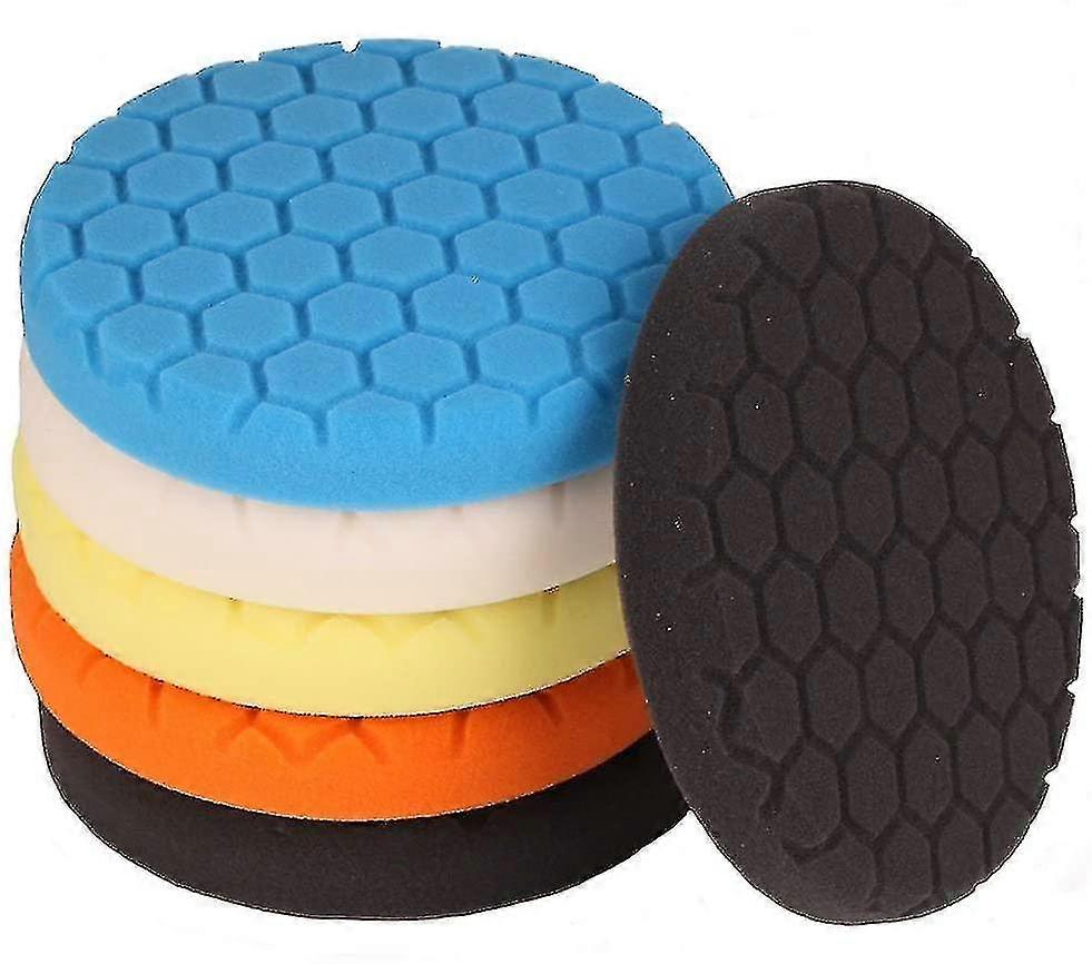 5x tappo di lucidatura e spugna auto auto lucidatura spugne strumenti di lucidatura
