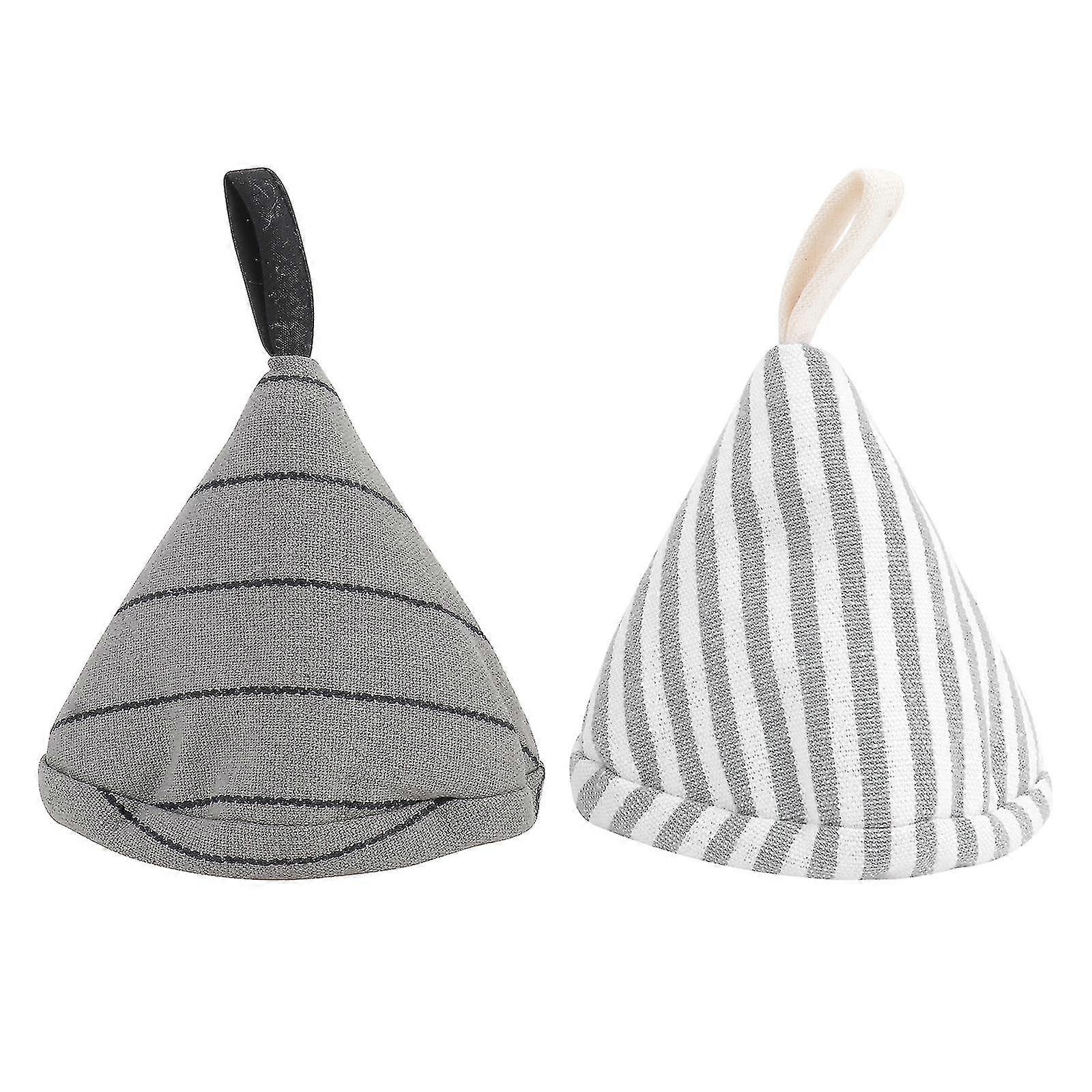 2pcs Heat Proof Pot Caps Decorative Pot Handle Covers Protective Pot Caps