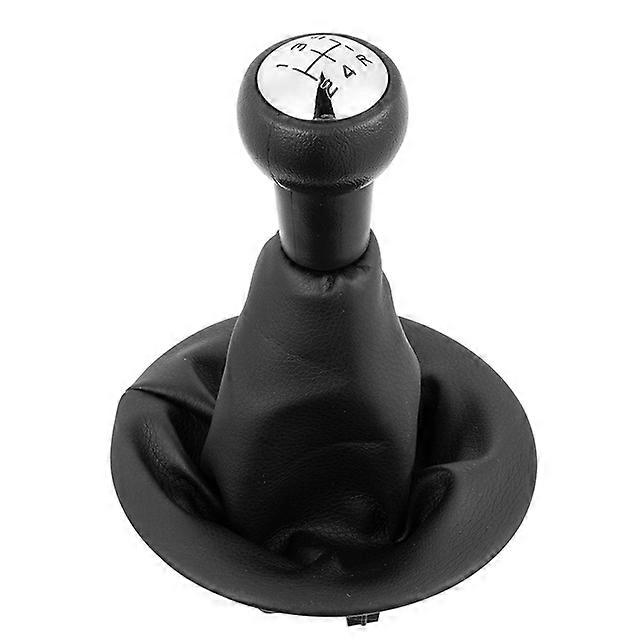 Car Interior Car Gear Shift Knob Lever Shifter Stick Gaiter Boot Cover PU Leather For Citroen Berlingo III MK3 For Peugeot Partner 2008-on