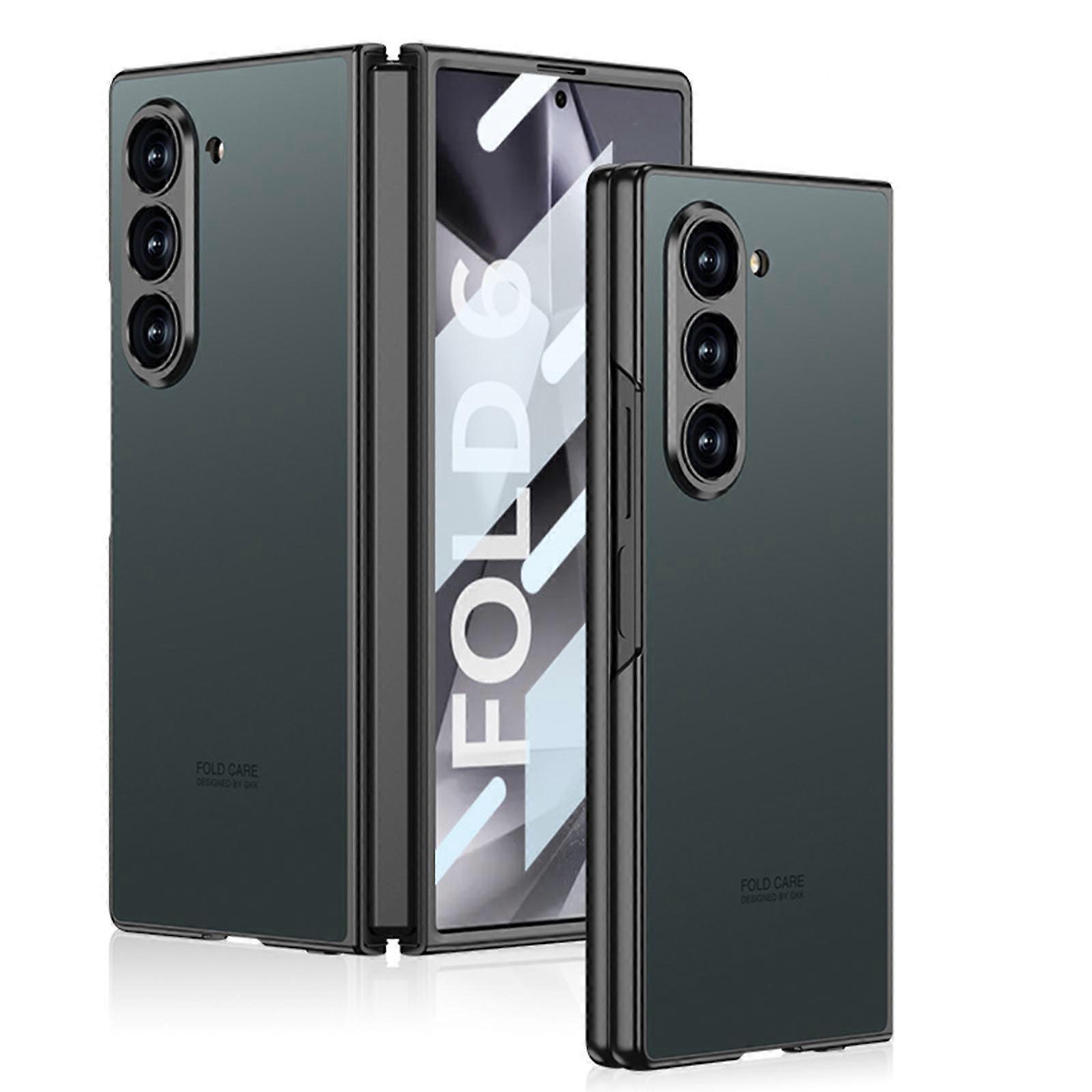 for Galaxy Z Fold 6 Case with Built-in Screen Protector, Full Body Protective & Hard PC &Ultra-Thin Shockproof Phone Case for Samsung Galaxy Z Fold 6