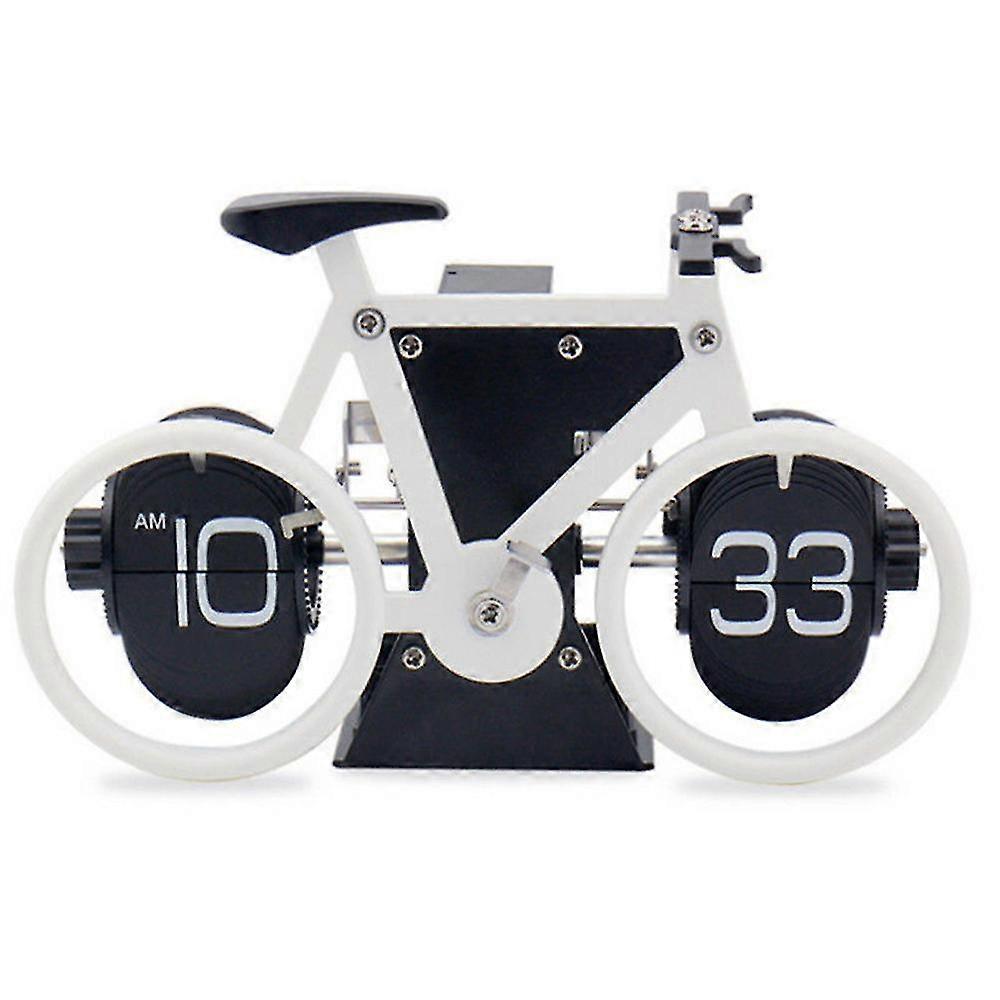 Retro Small Balance Clocks Automatic Page Turning Tasteless Desktop Clock Knob