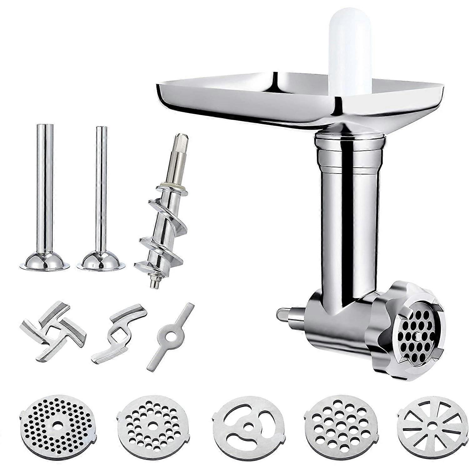 Durable Meat Grinder Accessories for Bench Mixers with Sausage Filling Tube/Food Processor Accessor