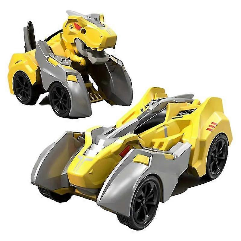 Collision Dinosaur Transformation Toy Car Crash Transformation Inertia Car Tyrannosaurus Rex Dinosaur Toy